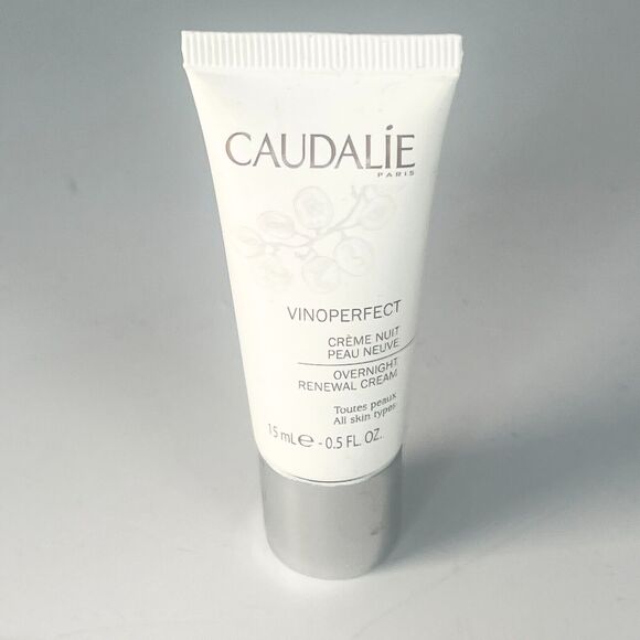 Caudalie Other - Caudalie Vinoperfect Overnight Renewal Cream Travel .5 fl oz 15ml New